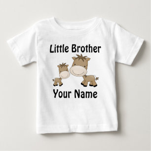 Camiseta personalizada caballo de pequeño Brother