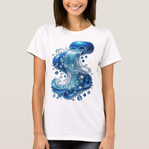 Camiseta personalizada Chic Blue WATER FLOW