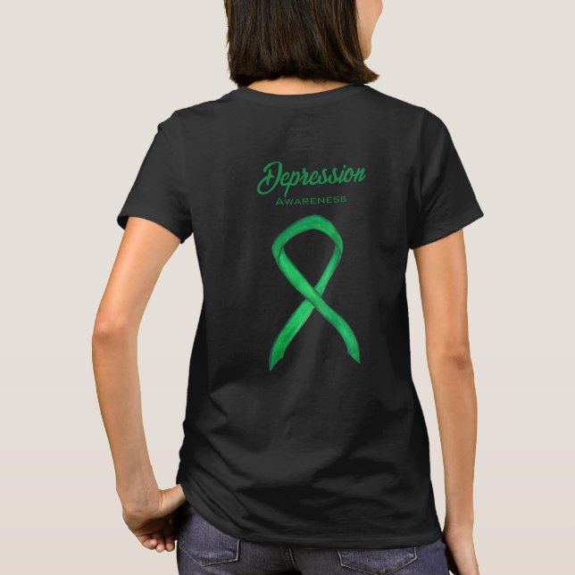 Camiseta personalizada con cinta de concientizació (Reverso)