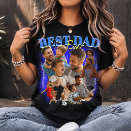Camiseta personalizada con collage de fotos al est