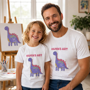 Camiseta Personalizada con el Arte de tu Hijo