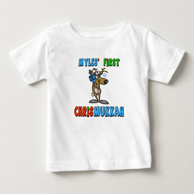 Camiseta personalizada con el nombre de bebé para  (Anverso)