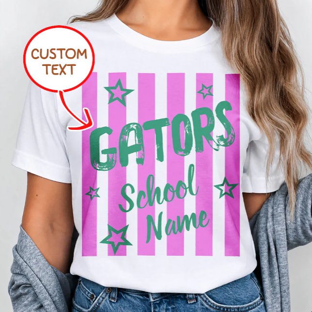 Camiseta personalizada con espíritu escolar, camis (Subido por el creador)
