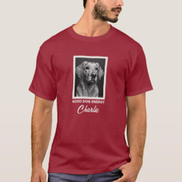 Camiseta personalizada con foto de 'Buena Energía 