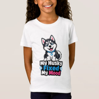 Camiseta Personalizada con Foto de Husky: Mi Husky