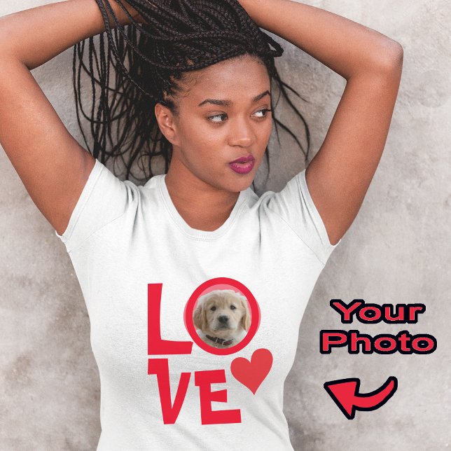 Camiseta Personalizada con Foto de Perro Adorable  (Subido por el creador)