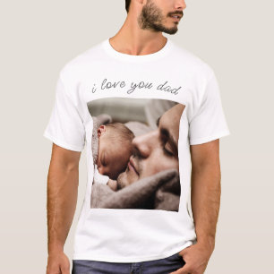 Camiseta personalizada con foto de tu papá - Te qu
