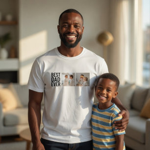 Camiseta Personalizada con Foto 'Mejor Papá del Mu