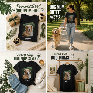 Camiseta personalizada con foto y nombre de mascot