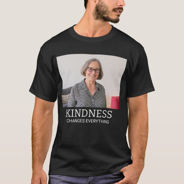 Camiseta Personalizada con Foto y Texto (Anverso)