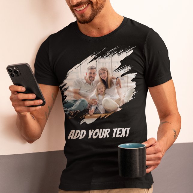 Camiseta personalizada con foto y texto (Subido por el creador)