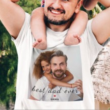 Camiseta Personalizada con Foto y Texto: Mejor Pap