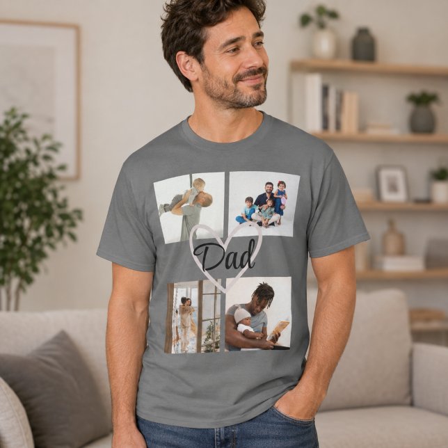 Camiseta personalizada con foto y texto para el Dí (Subido por el creador)