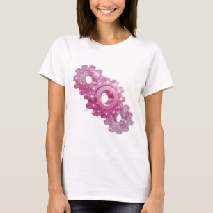 Camiseta personalizada con ICONOS DE ENGRANAJE DE 