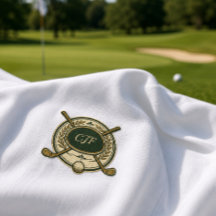 Camiseta personalizada con monograma de cresta de