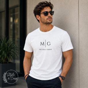Camiseta Personalizada con Monograma y Nombre Esti