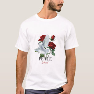 Camiseta personalizada con nombre Dove Rose