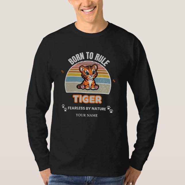 Camiseta personalizada con nombre y texto editable (Anverso)