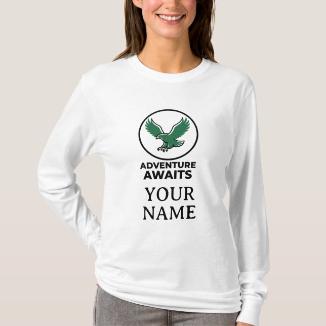 Camiseta Personalizada con Nombre y Texto Editable (Anverso)
