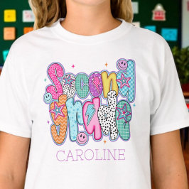 Camiseta personalizada coqueta para el primer día