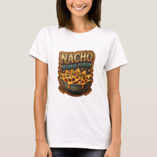 Camiseta personalizada Crisp Gold NACHO AVERAGE PE