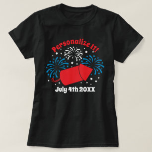 Camiseta PERSONALIZADA Cute Julio 4