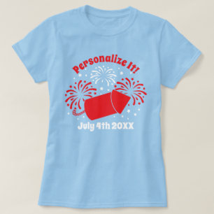 Camiseta PERSONALIZADA Cute Julio 4