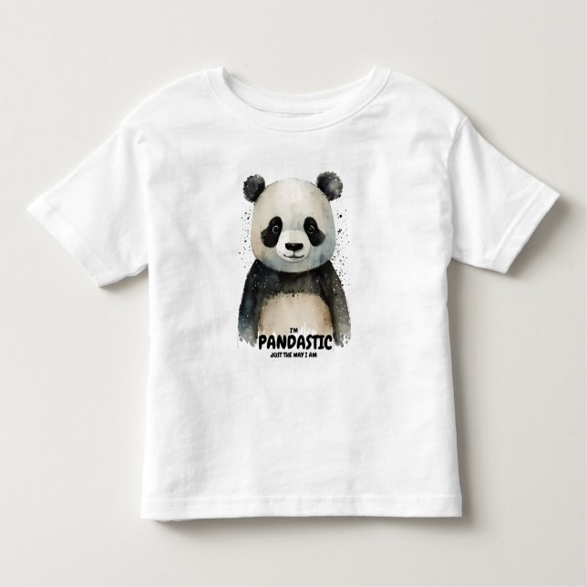 Camiseta personalizada Cute Panda (Anverso)