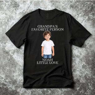 Camiseta personalizada de abuelo con foto de bebé,