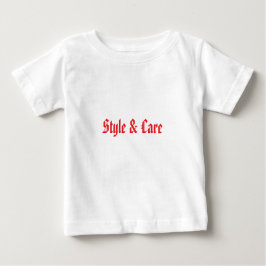 Camiseta personalizada de Bebé Blanco de Bella Jer