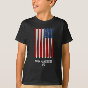 Camiseta Personalizada de Béisbol América (EEUU)