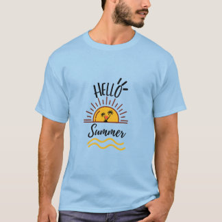 Camiseta Personalizada de Bienvenida al Verano