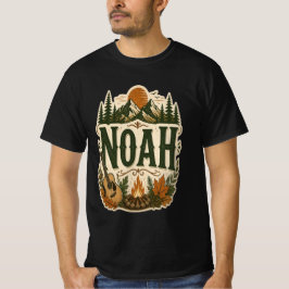 Camiseta personalizada de camping de Noé