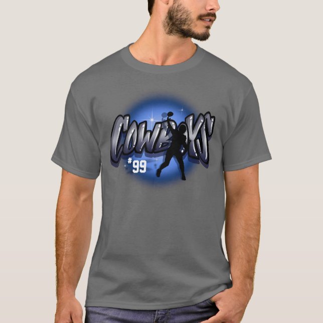 Camiseta personalizada de Cowboys (Anverso)