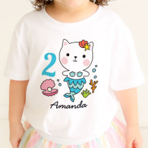 Camiseta personalizada de cumpleaños de Chica sire