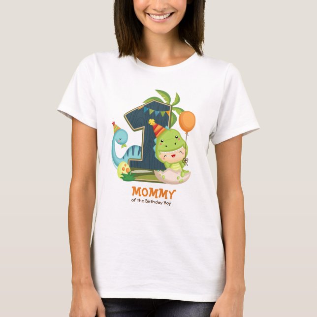 Camiseta personalizada de cumpleaños para mamá (Anverso)