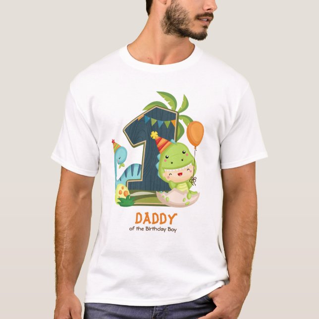 Camiseta personalizada de cumpleaños para papá (Anverso)