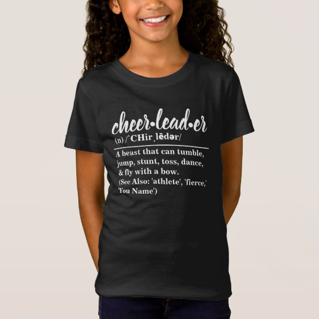 Camiseta personalizada de definición de animador (Anverso)