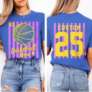 Camiseta personalizada de día de juego para mamá d