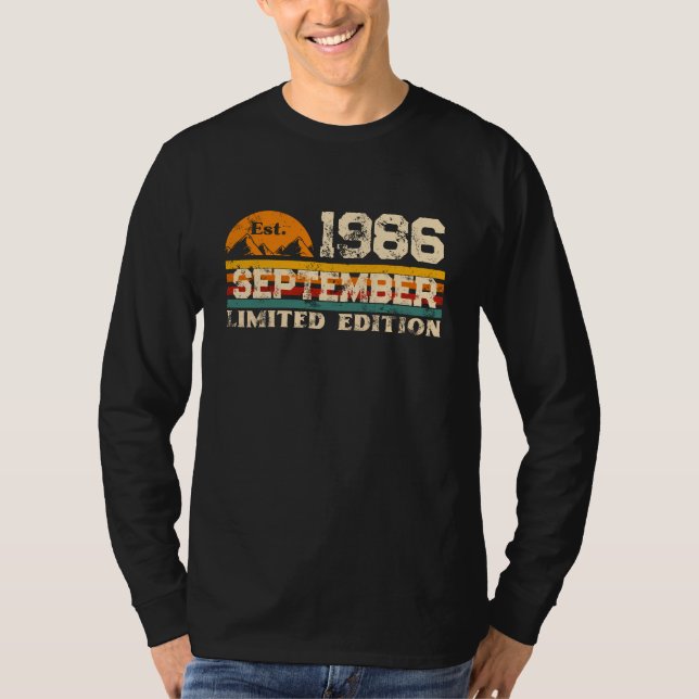 Camiseta personalizada de edición limitada Est. Se (Anverso)