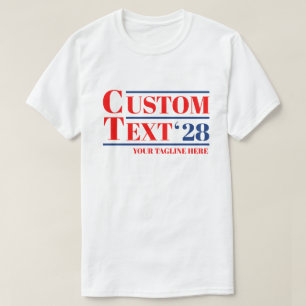 Camiseta personalizada de elecciones (cualquier no