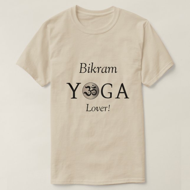 Camiseta personalizada de entrenamiento de yoga Om (Diseño del anverso)
