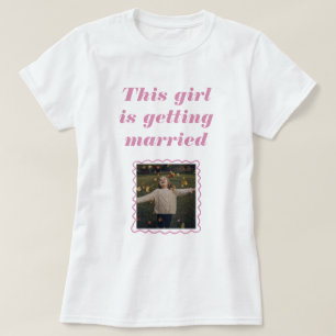 Camiseta personalizada de foto infantil para futur