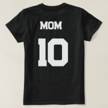 Camiseta personalizada de fútbol para mamá estadou
