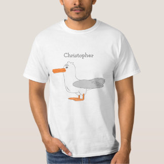 Camiseta personalizada de gaviota