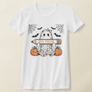 Camiseta personalizada de Halloween de fantasma pa