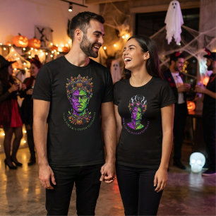 Camiseta personalizada de Halloween Novia de Frank