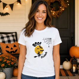 Camiseta personalizada de Halloween para mujeres B
