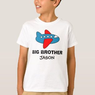 Camiseta personalizada de hermano mayor para niño