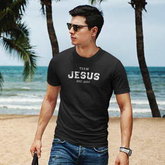 Camiseta personalizada de hombres cristianos